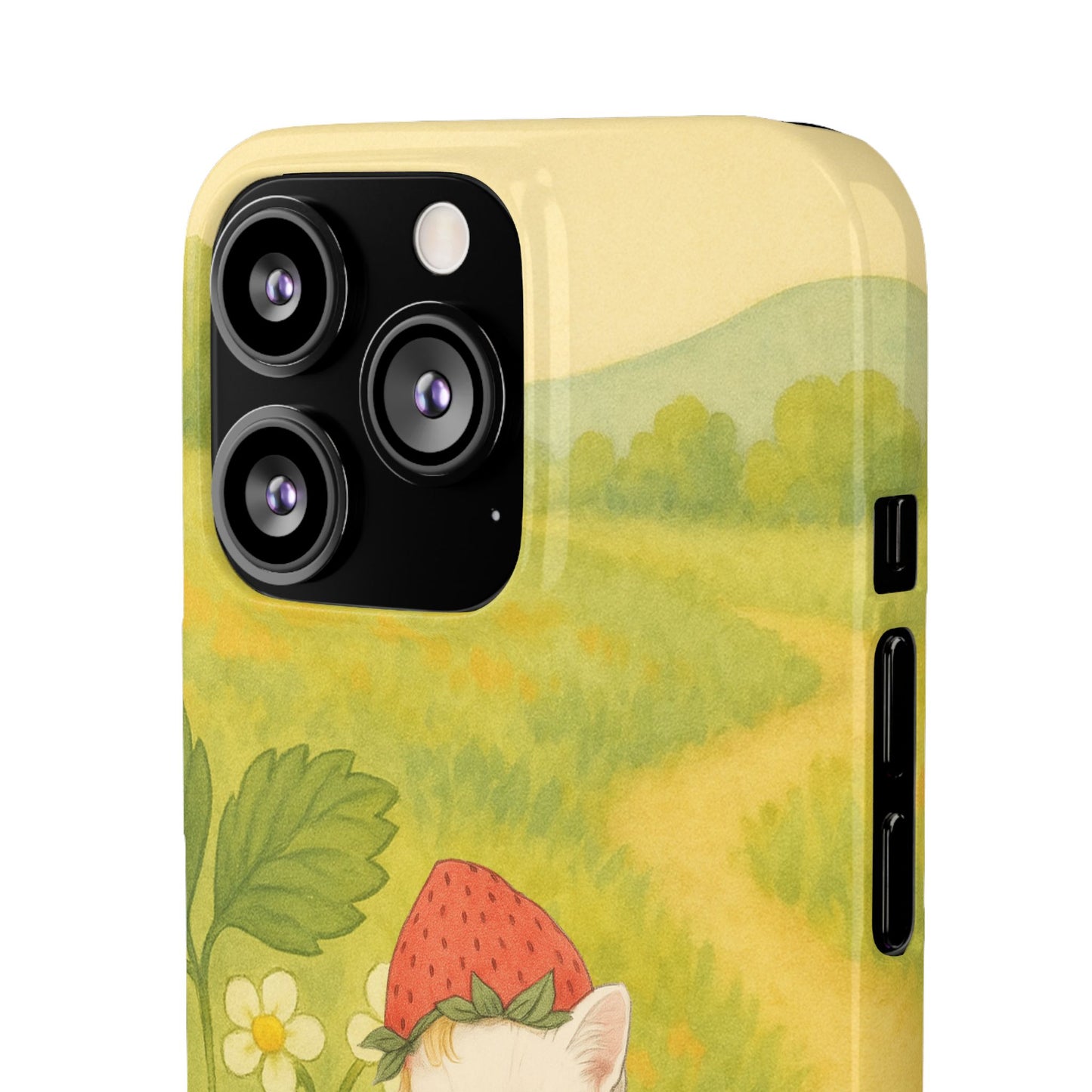 Strawberry Cat x Mother Earth's Children Snap Phone Case