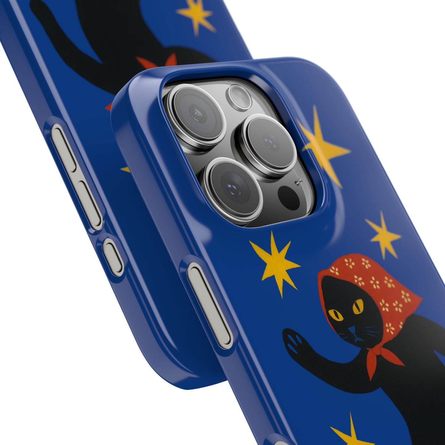 Babushka Cat x Matisse Style Snap Phone Case