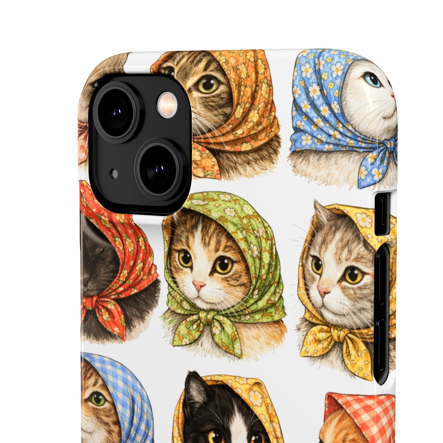 Babushka Cats Snap Phone Case