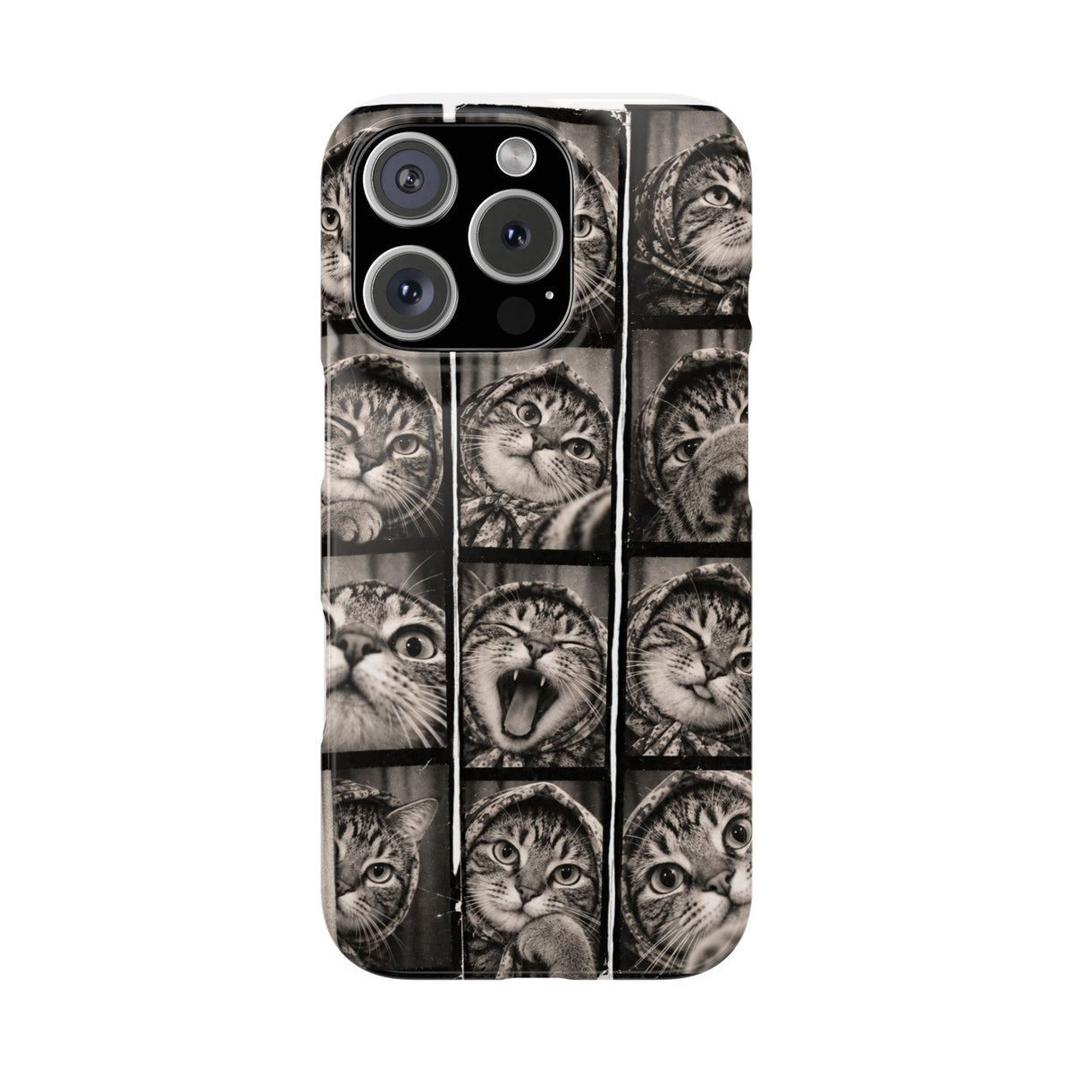 Babushka Cat Photobooth Snap Phone Case