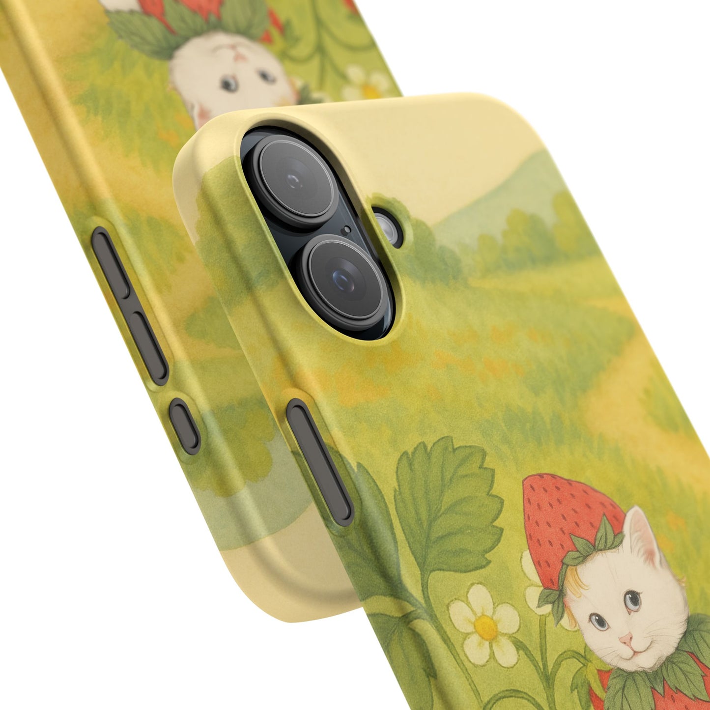 Strawberry Cat x Mother Earth's Children Snap Phone Case