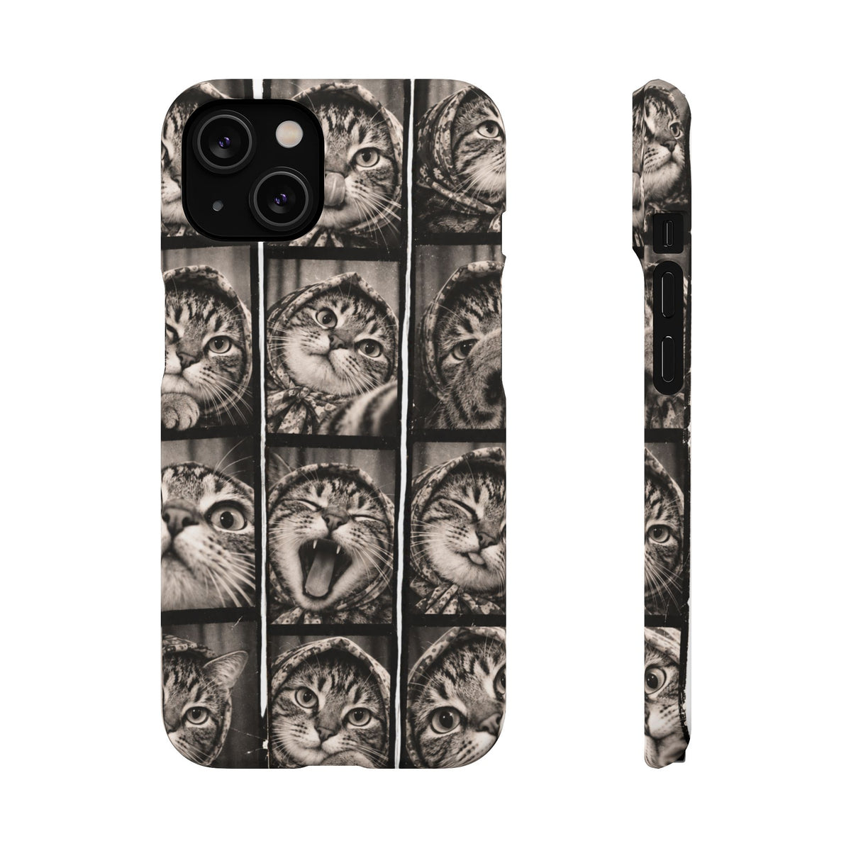 Babushka Cat Photobooth Snap Phone Case