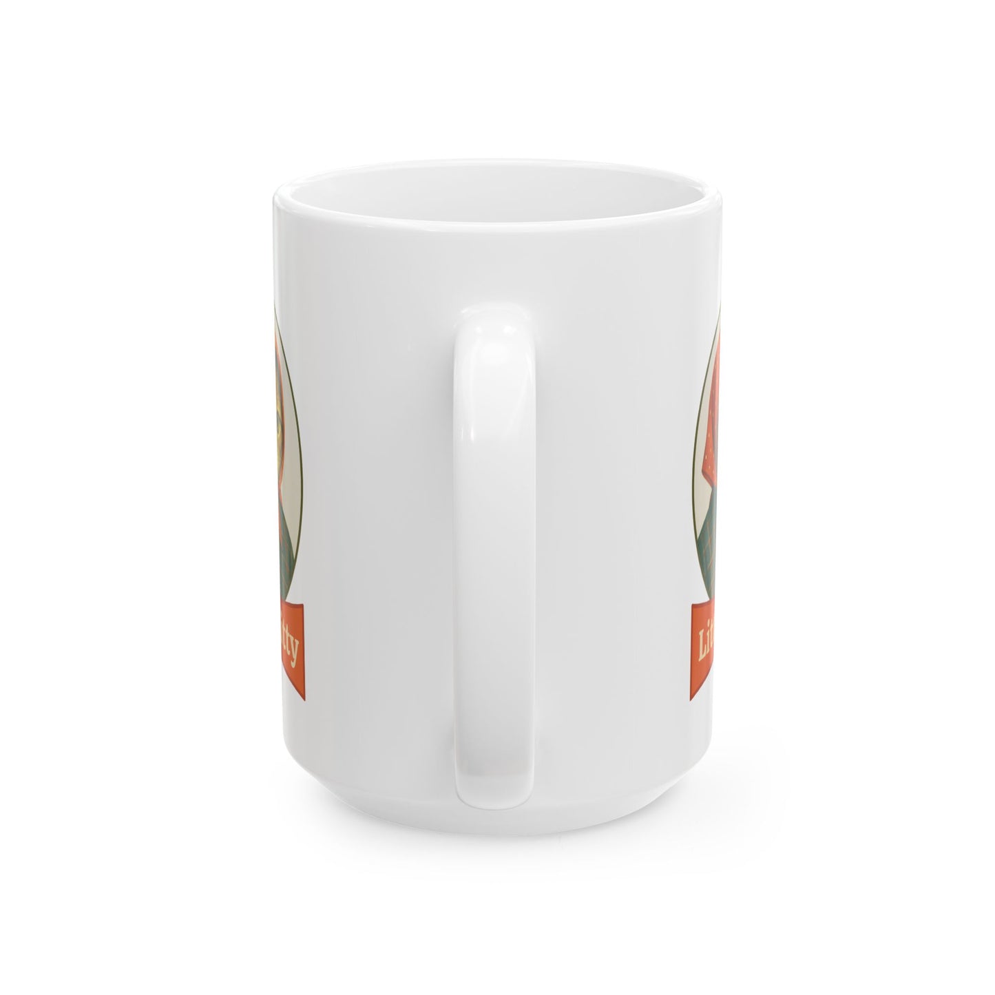Little Kitty Babushka Cat Parody Humor Cat Mug