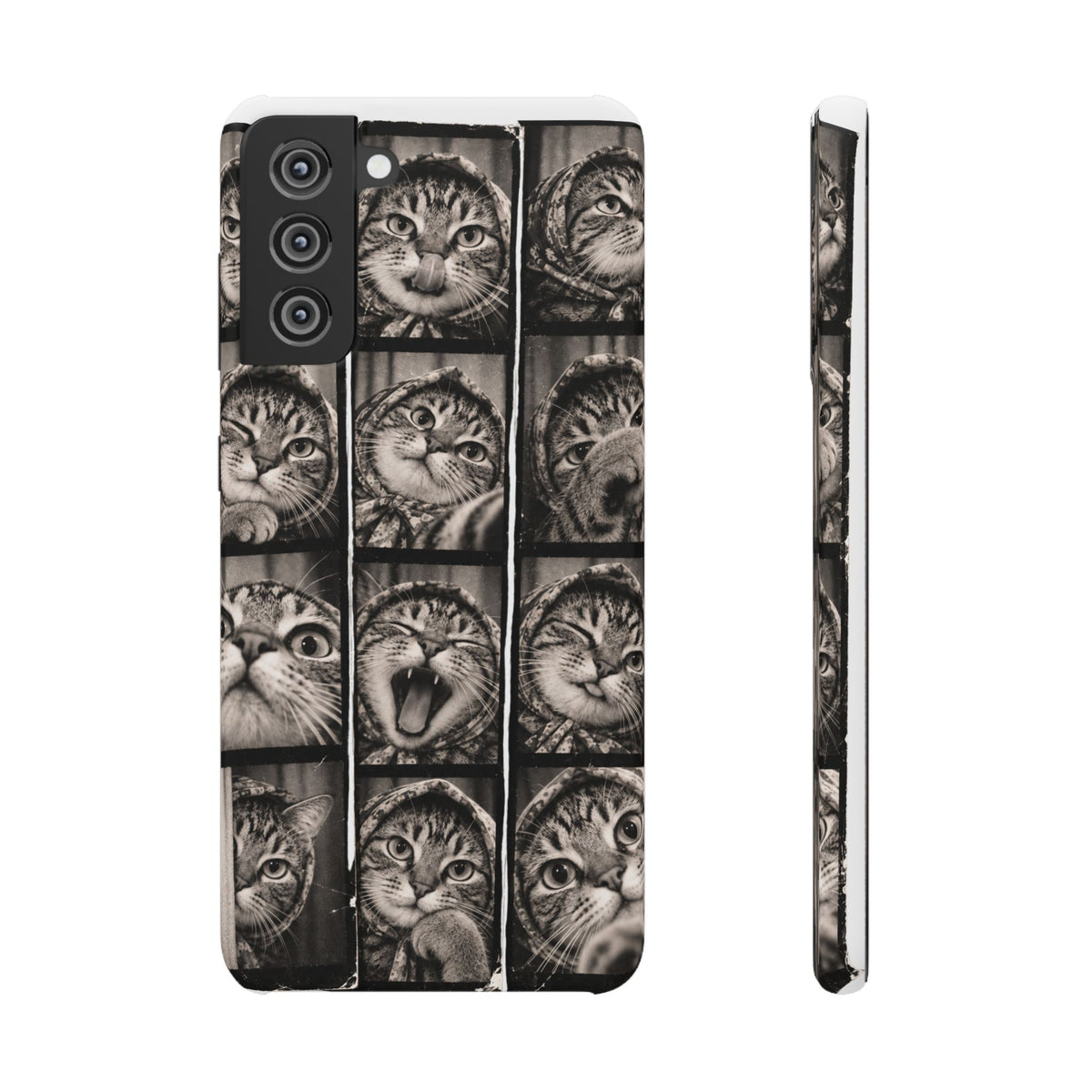 Babushka Cat Photobooth Snap Phone Case