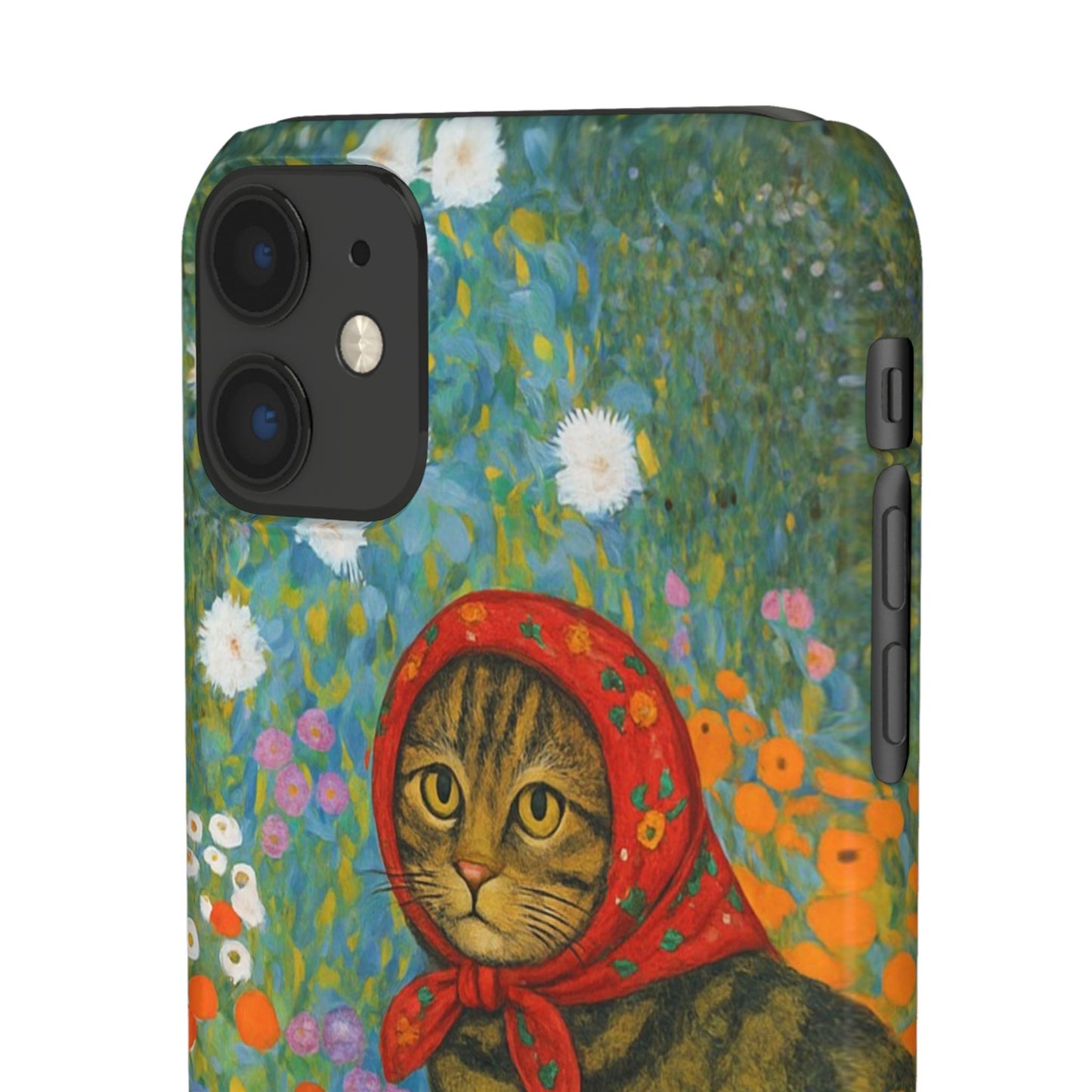 Babushka Cat Gusav Klimt Snap Phone Case