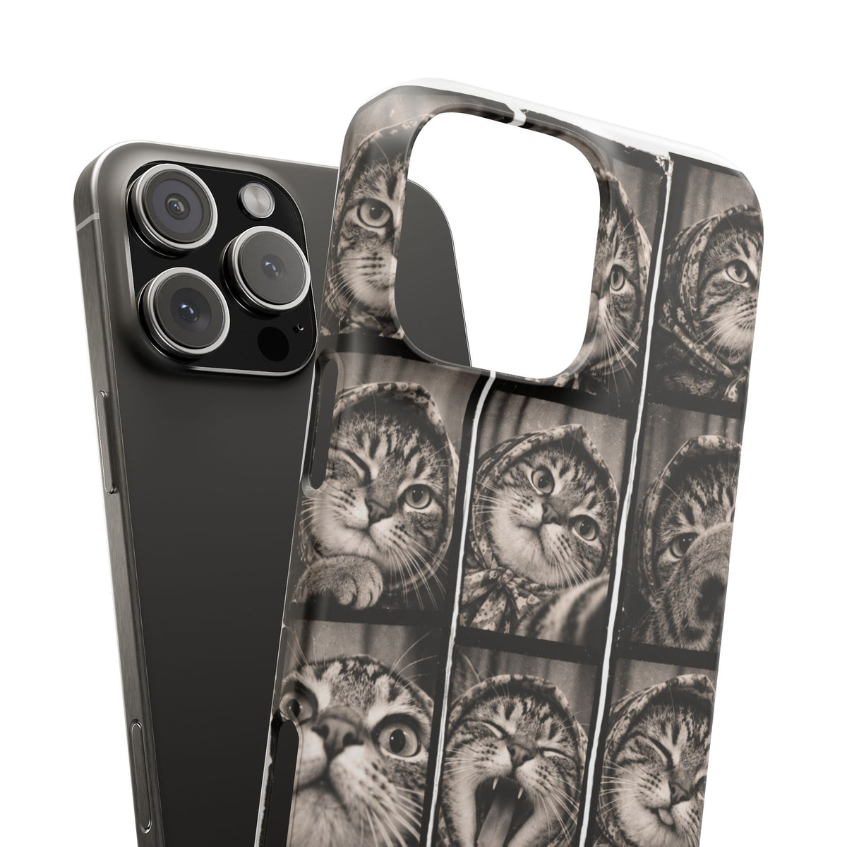 Babushka Cat Photobooth Snap Phone Case