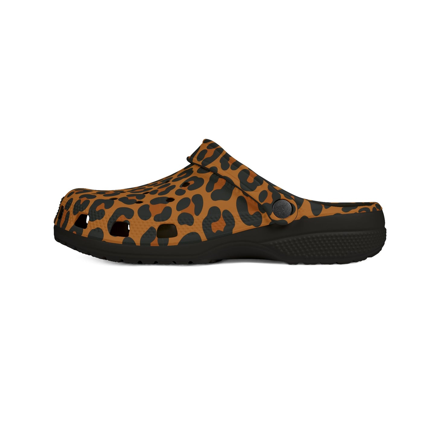 Sassy Leopard Theme Granny Gliders EVA Foam Rubber Shoes