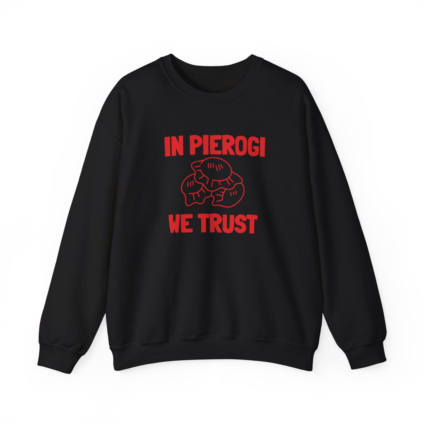 Pierogi Lover, Polish Pride, Unisex Heavy Blend™ Crewneck Sweatshirt for Polish Pierogi Lover