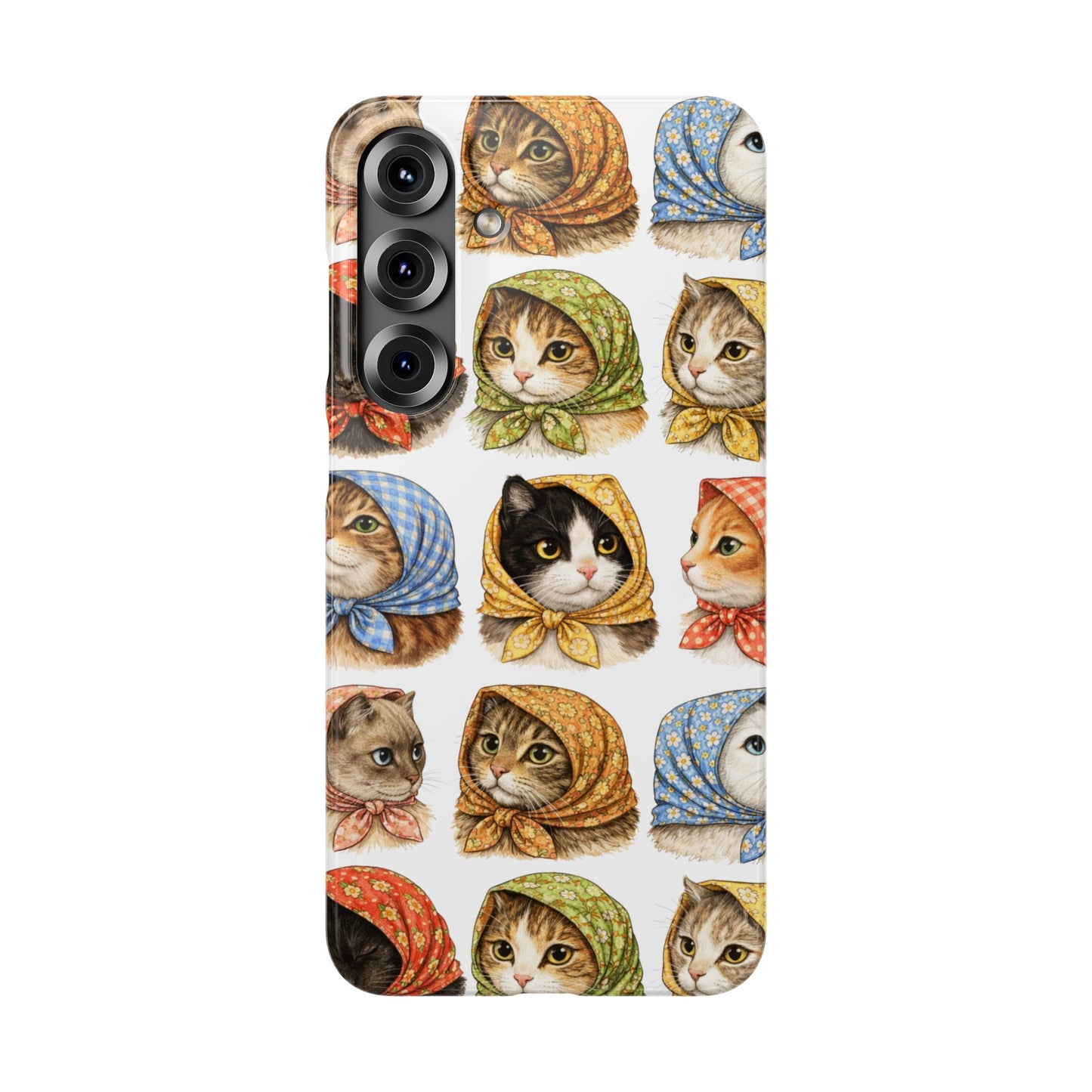 Babushka Cats Snap Phone Case