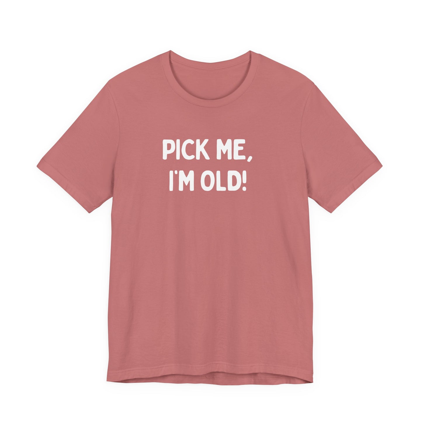 Babushka Cat Sayings-Pick Me, I'm Old! Unisex Tee