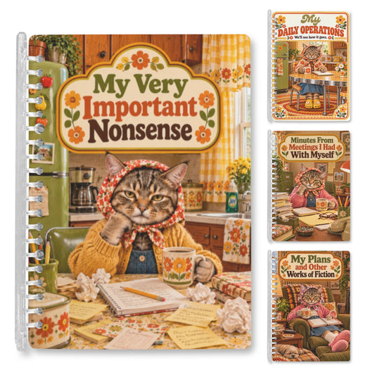 Babushka Cat Notebooks