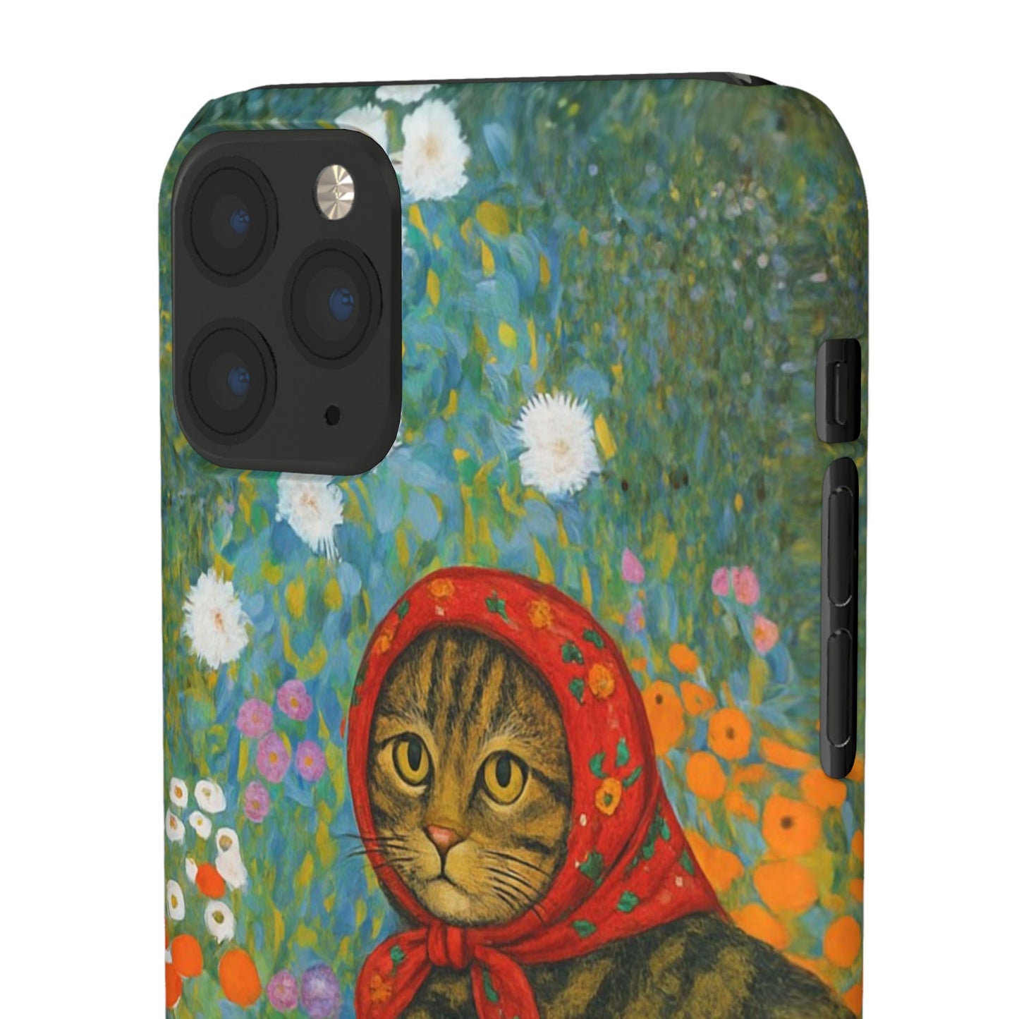 Babushka Cat Gusav Klimt Snap Phone Case