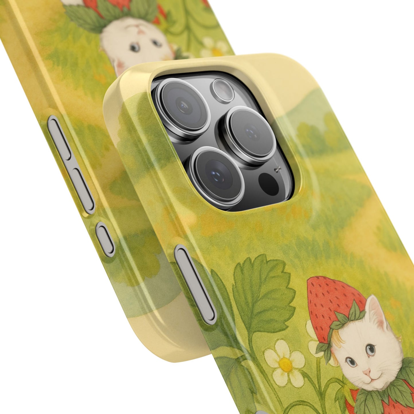 Strawberry Cat x Mother Earth's Children Snap Phone Case