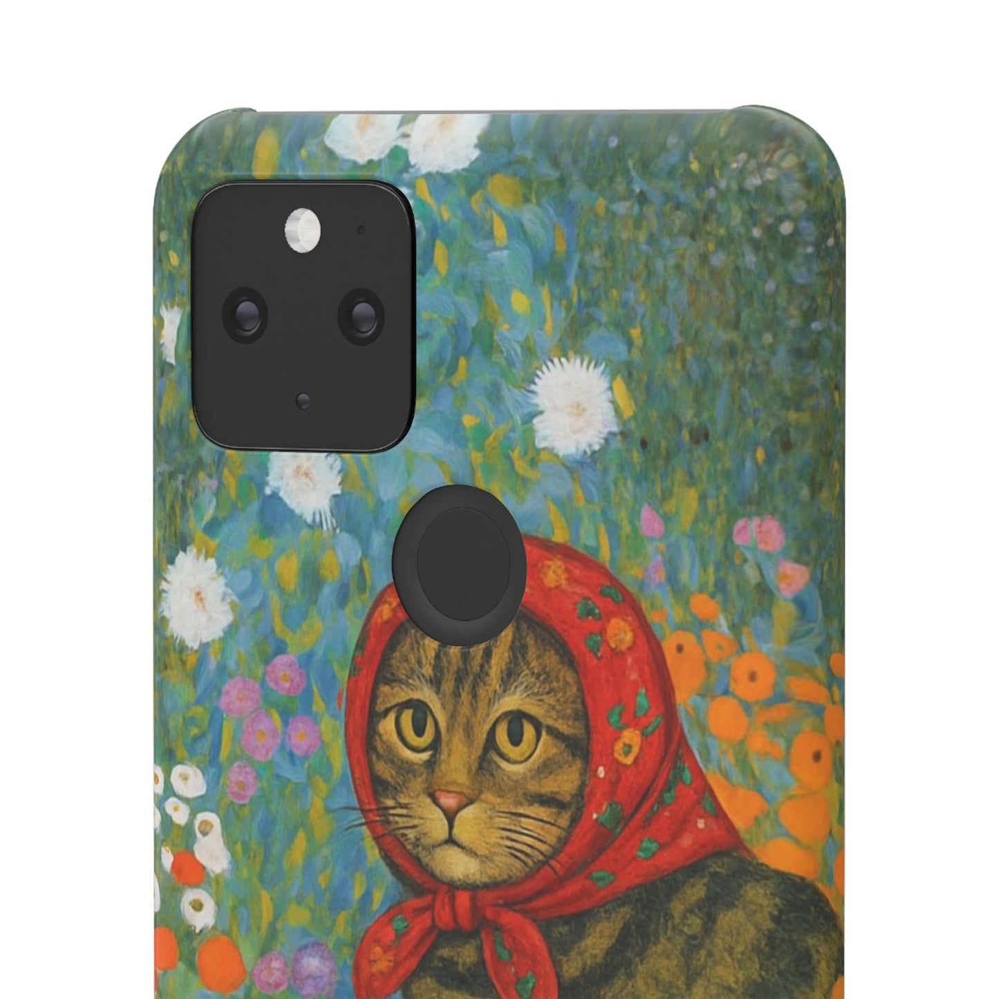 Babushka Cat Gusav Klimt Snap Phone Case