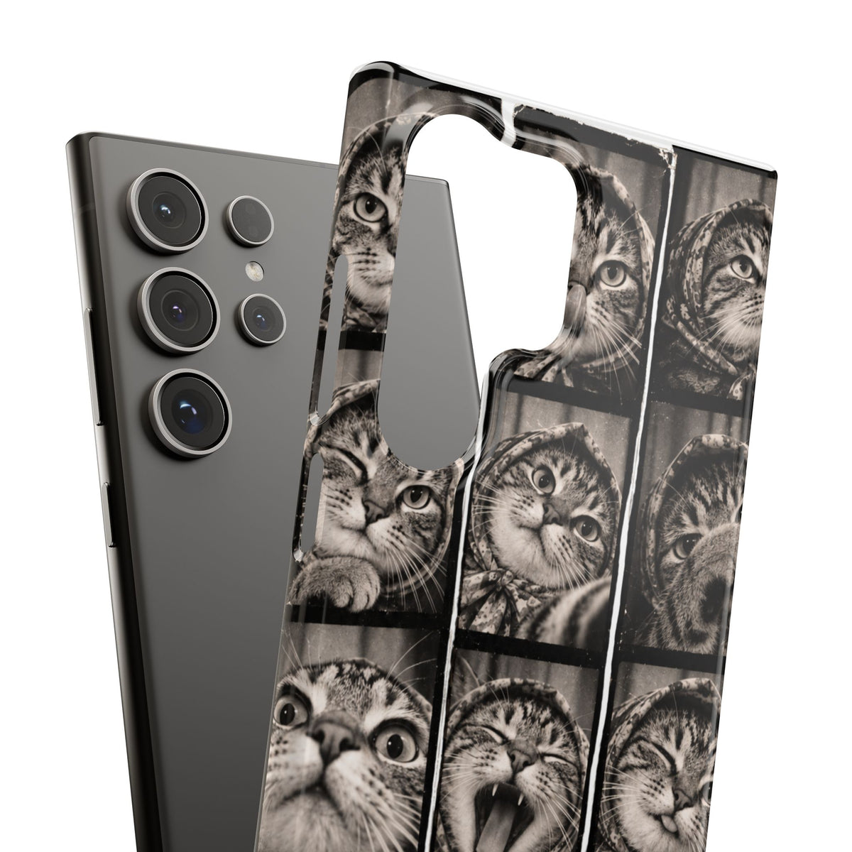 Babushka Cat Photobooth Snap Phone Case