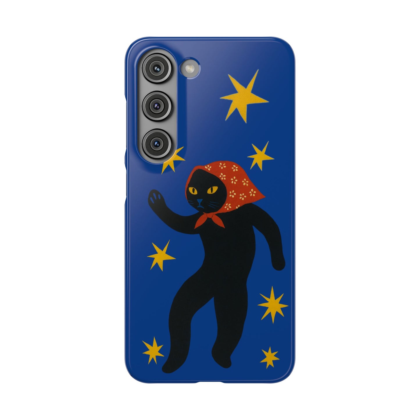 Babushka Cat x Matisse Style Snap Phone Case
