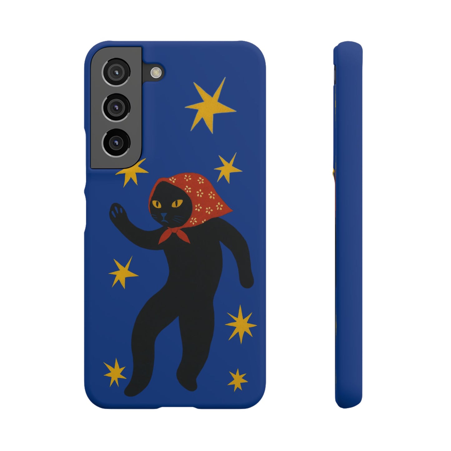 Babushka Cat x Matisse Style Snap Phone Case