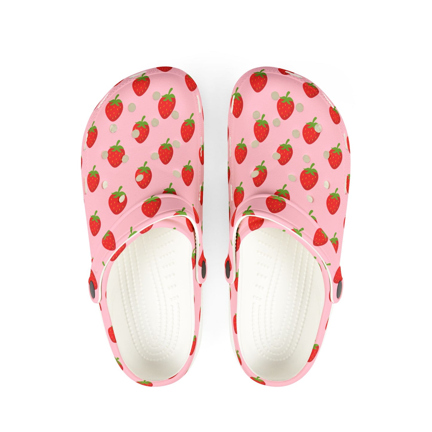 Strawberry Granny Gliders EVA Foam Rubber Shoes