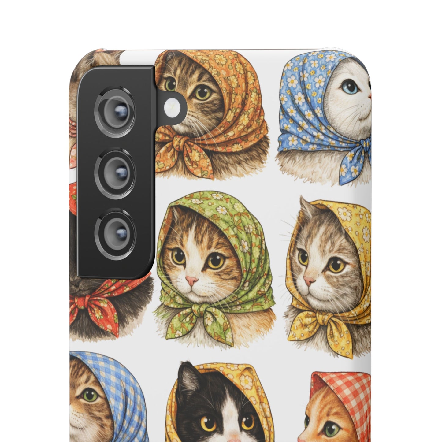 Babushka Cats Snap Phone Case