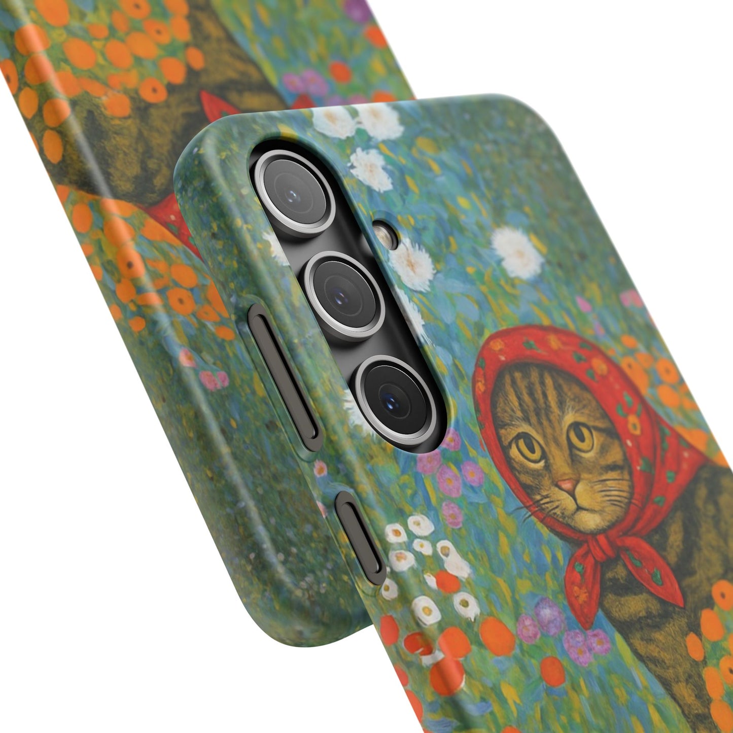 Babushka Cat Gusav Klimt Snap Phone Case