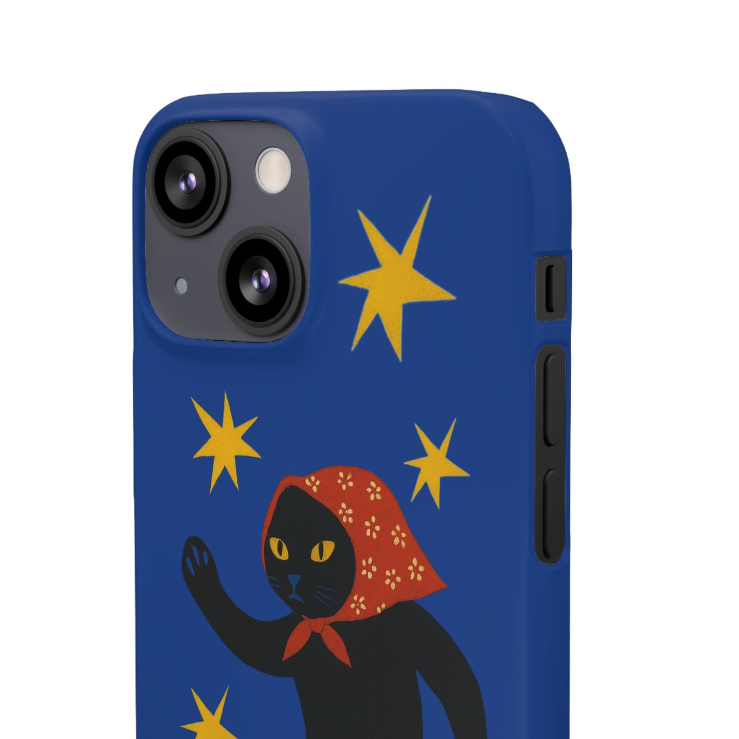 Babushka Cat x Matisse Style Snap Phone Case