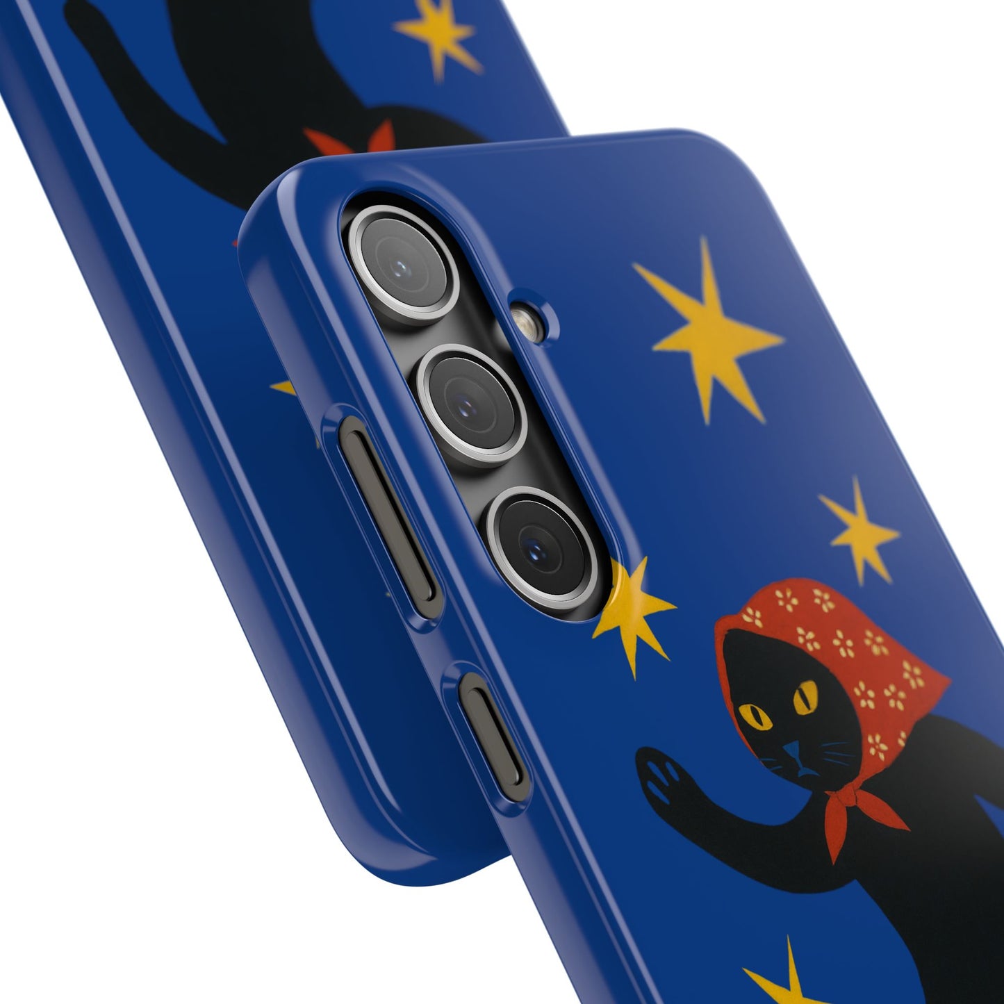 Babushka Cat x Matisse Style Snap Phone Case