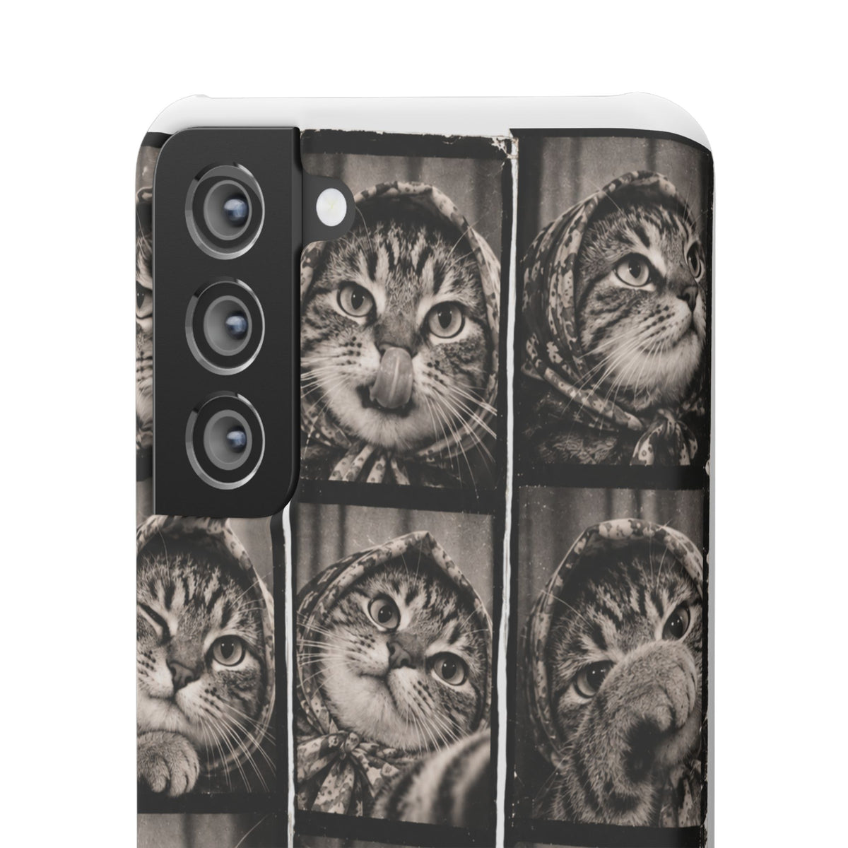 Babushka Cat Photobooth Snap Phone Case