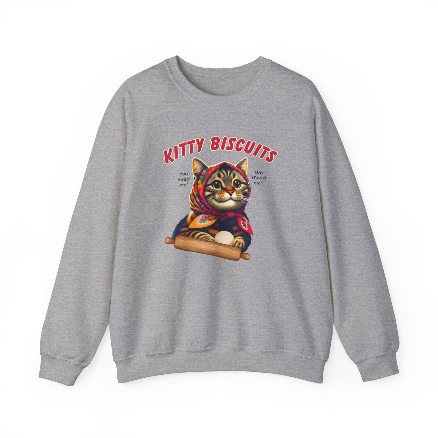 Kitty Biscuits Unisex Heavy Blend™ Crewneck Sweatshirt