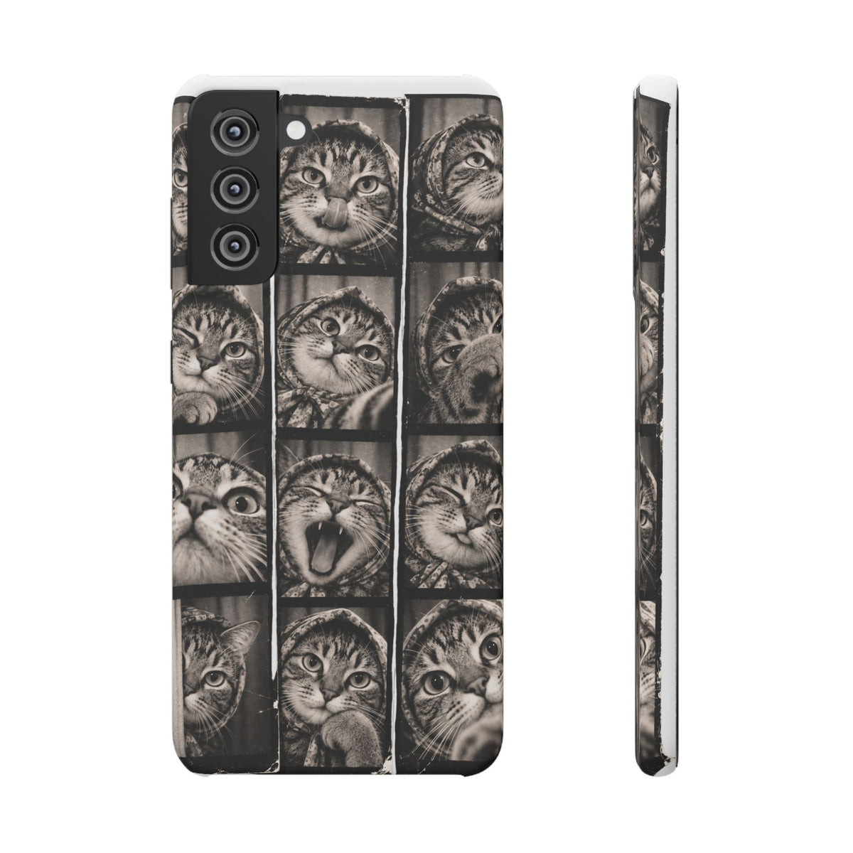 Babushka Cat Photobooth Snap Phone Case