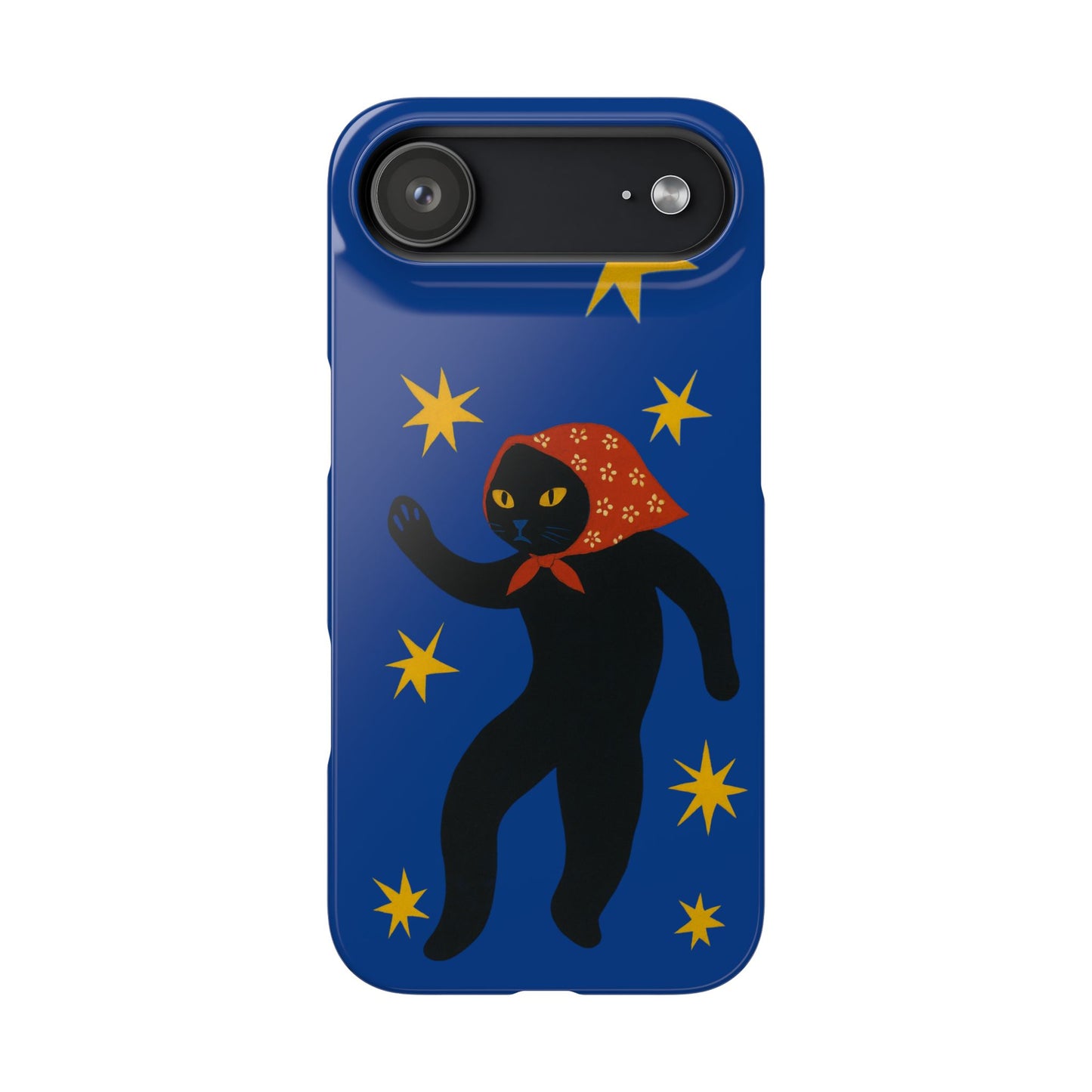 Babushka Cat x Matisse Style Snap Phone Case
