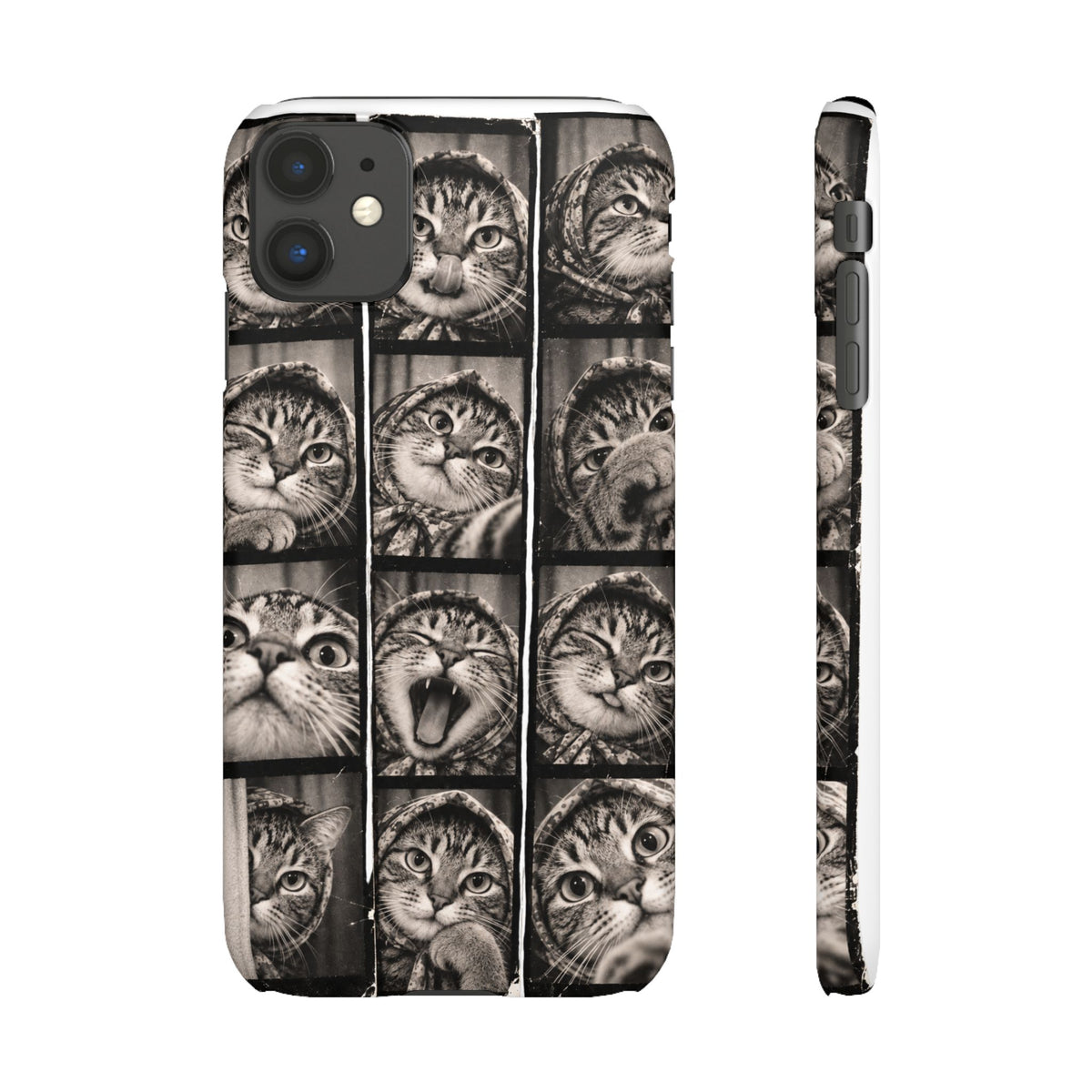 Babushka Cat Photobooth Snap Phone Case