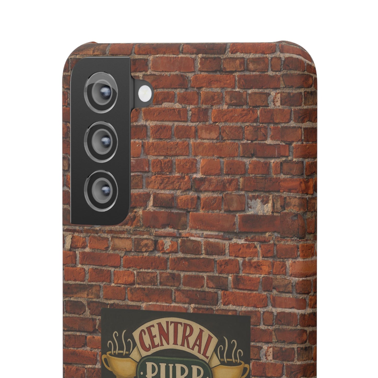 Babushka Cat Coffee Shop Snap Phone Case