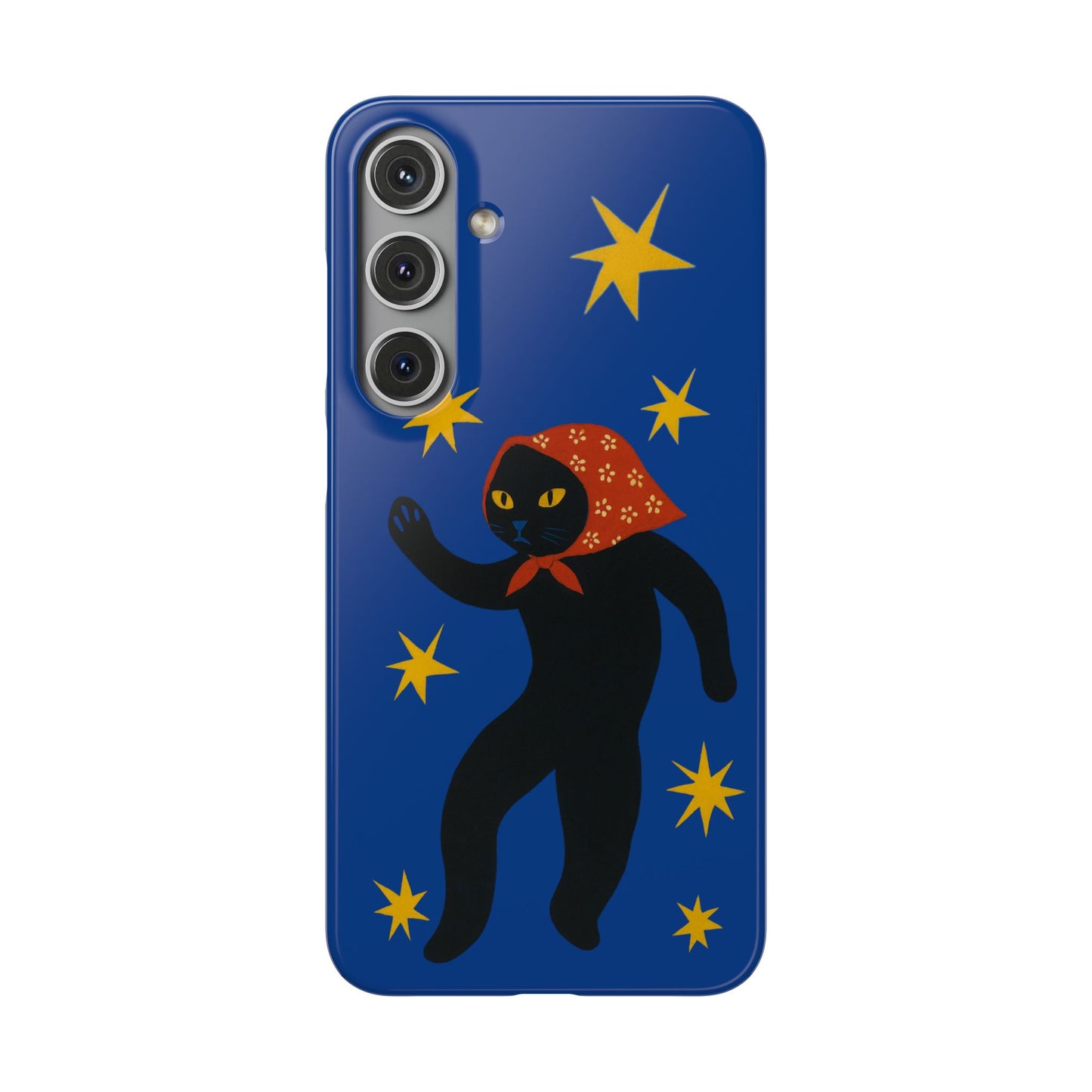 Babushka Cat x Matisse Style Snap Phone Case