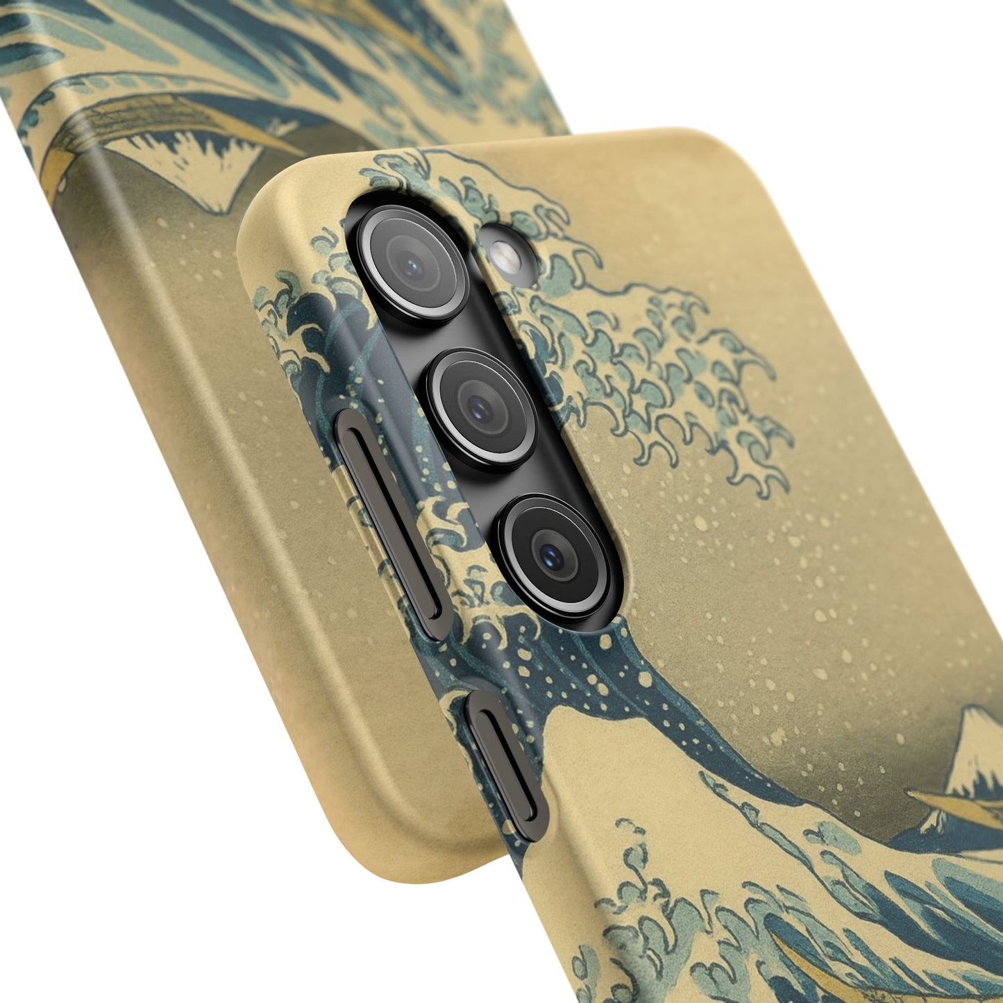 Babushka Cat x  The Great Wave Off Kanagawa Snap Phone Case