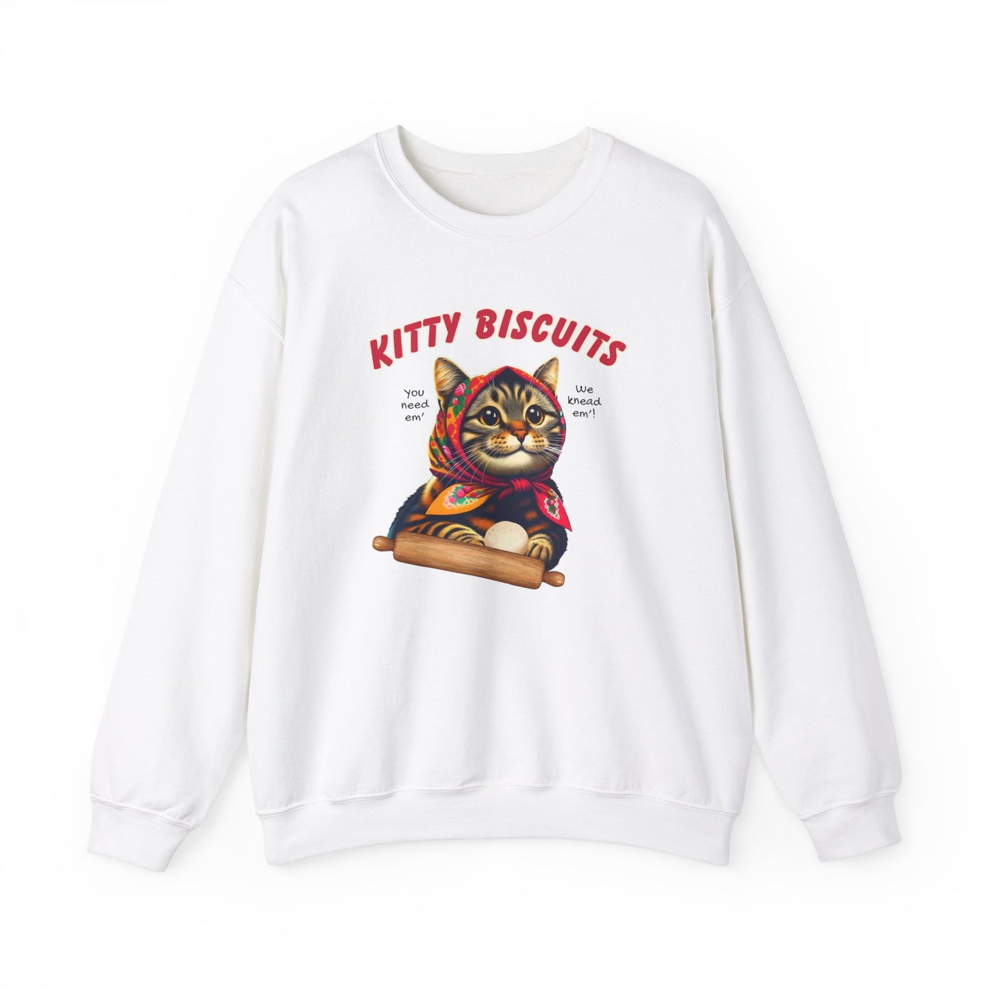 Kitty Biscuits Unisex Heavy Blend™ Crewneck Sweatshirt