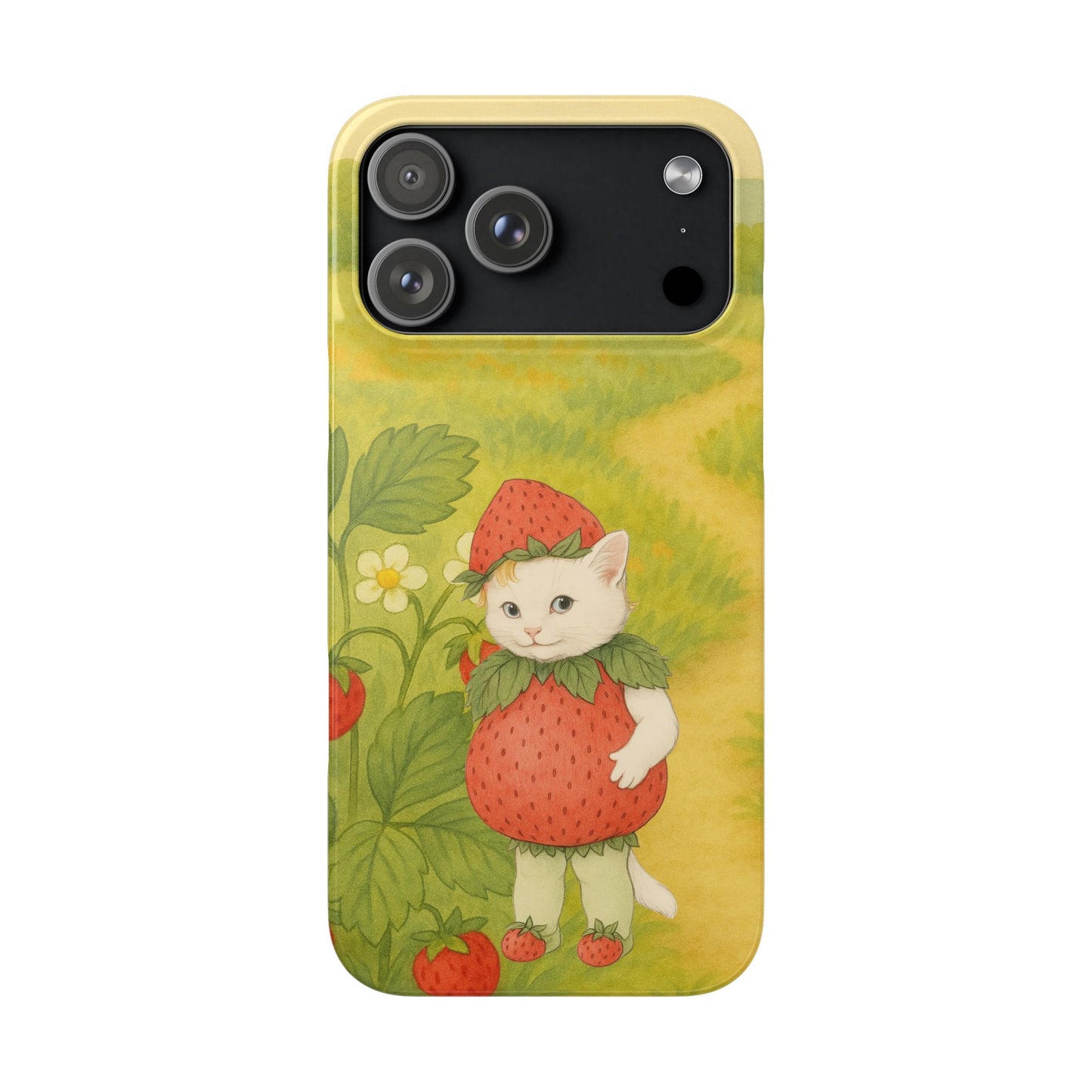 Strawberry Cat x Mother Earth's Children Snap Phone Case