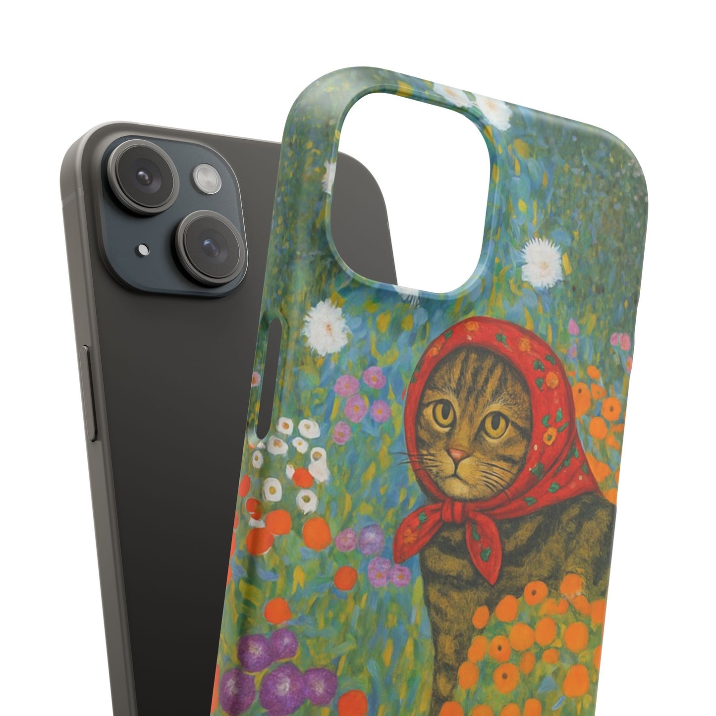 Babushka Cat Gusav Klimt Snap Phone Case
