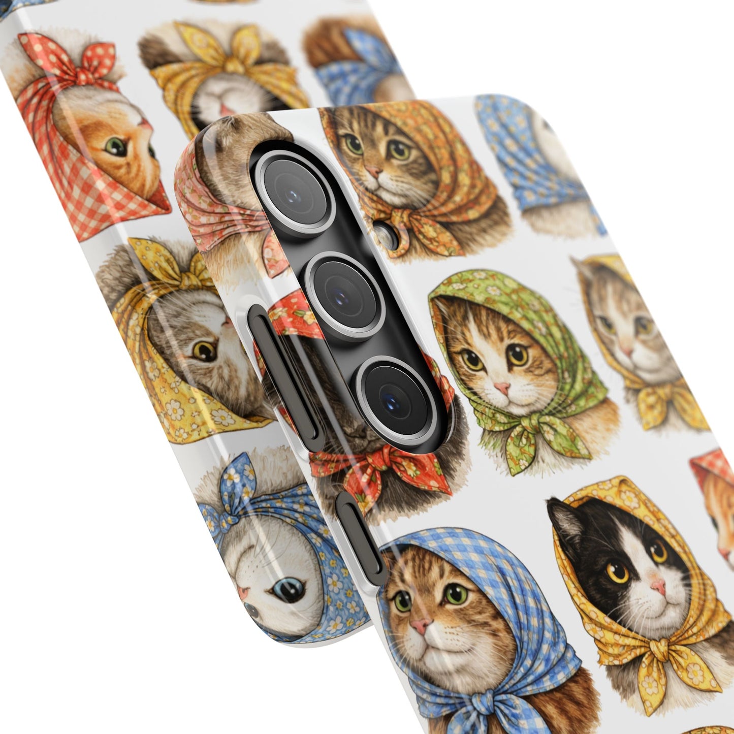Babushka Cats Snap Phone Case