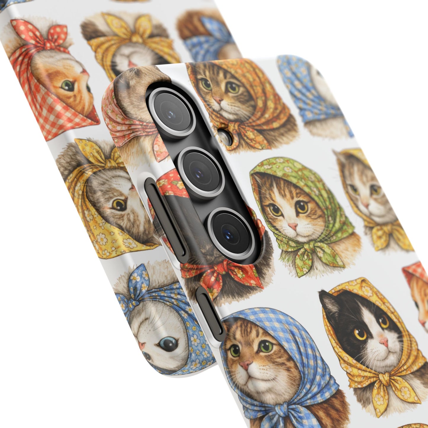 Babushka Cats Snap Phone Case