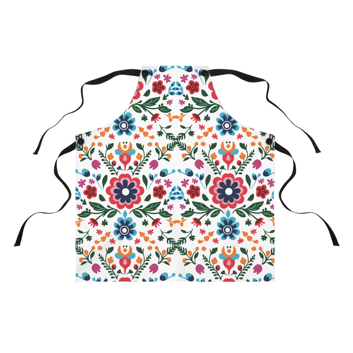 Floral Folk Apron