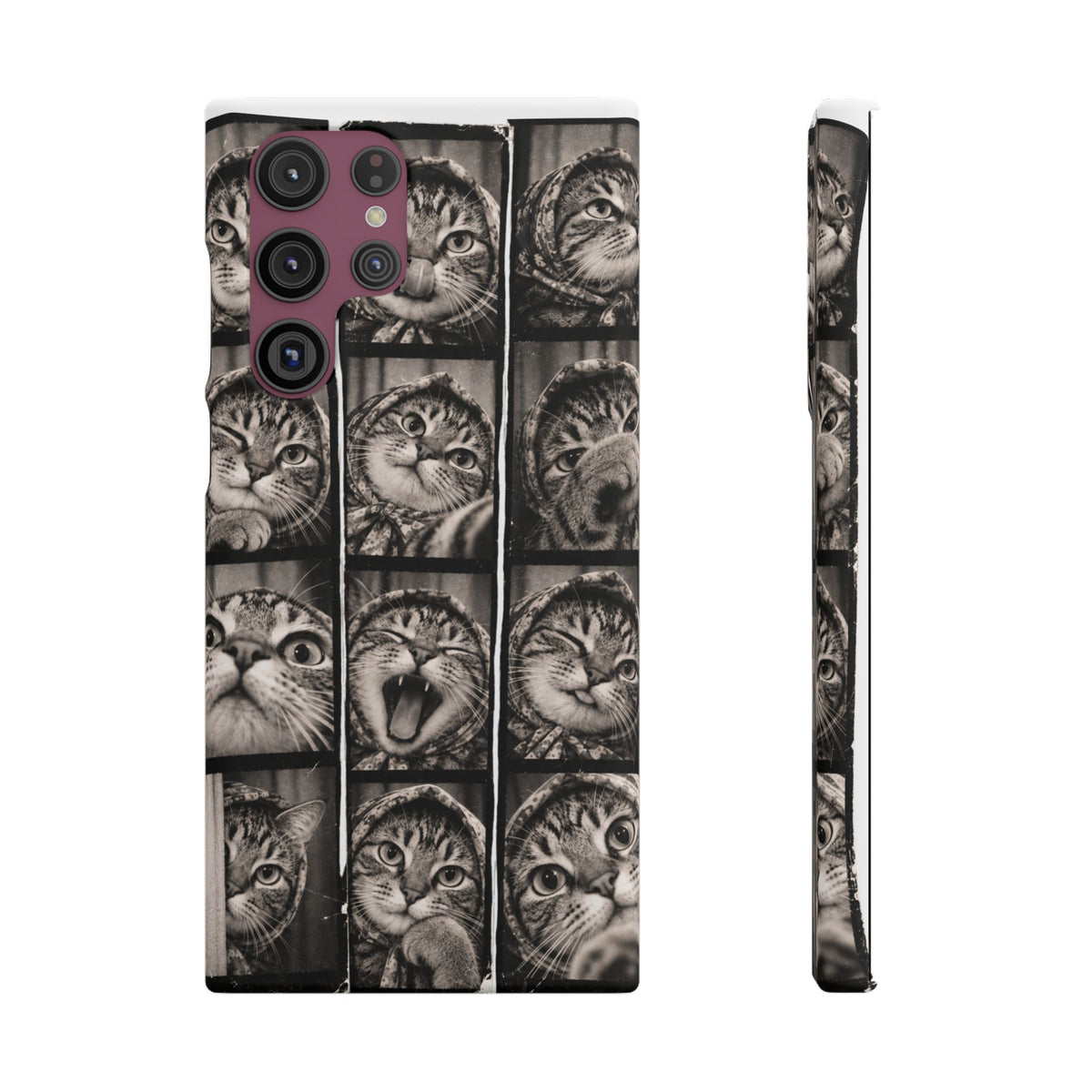 Babushka Cat Photobooth Snap Phone Case