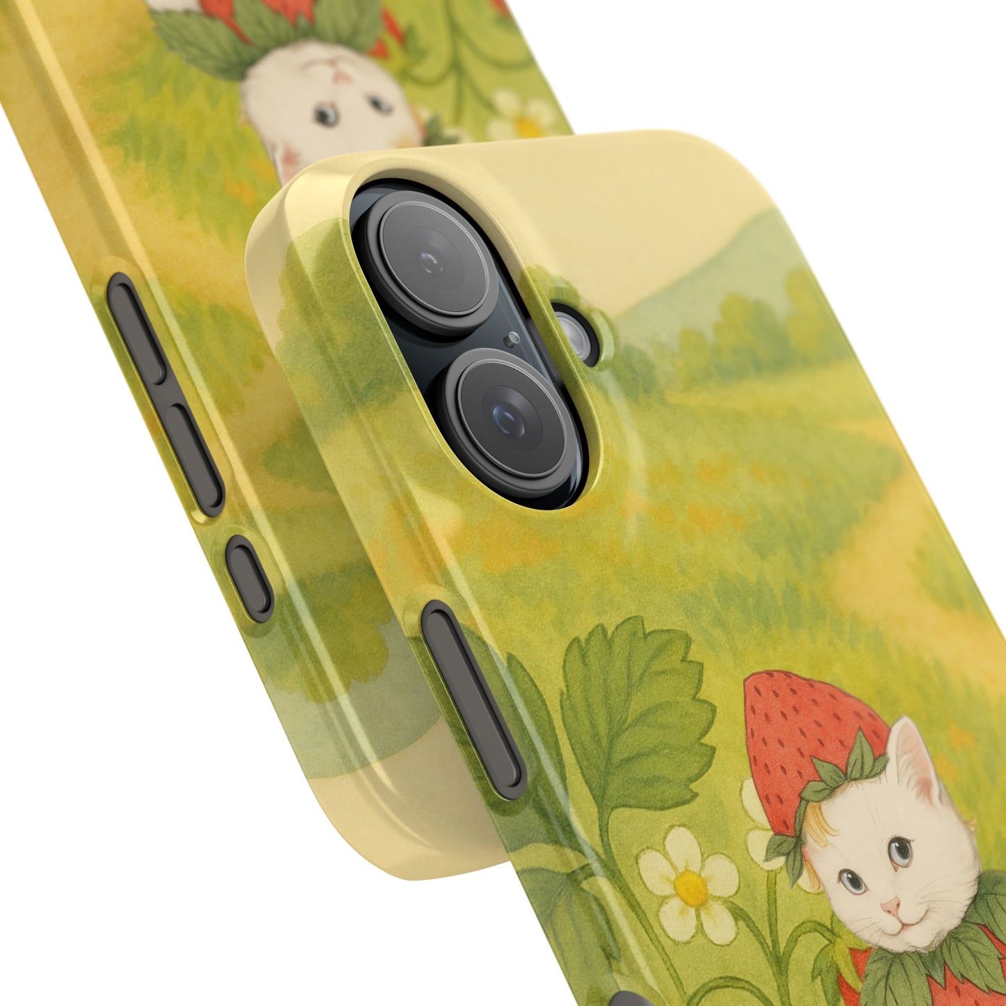 Strawberry Cat x Mother Earth's Children Snap Phone Case