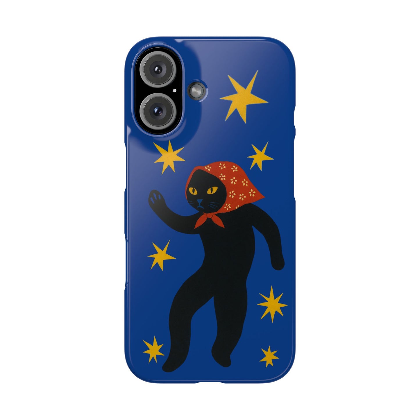 Babushka Cat x Matisse Style Snap Phone Case