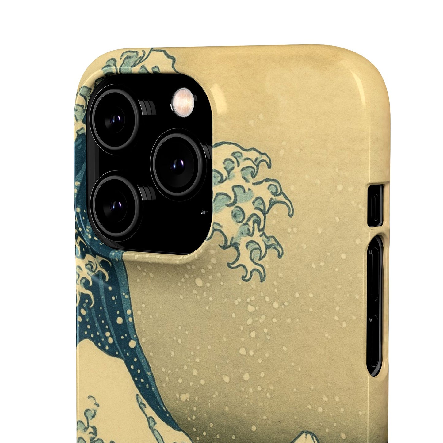 Babushka Cat x  The Great Wave Off Kanagawa Snap Phone Case