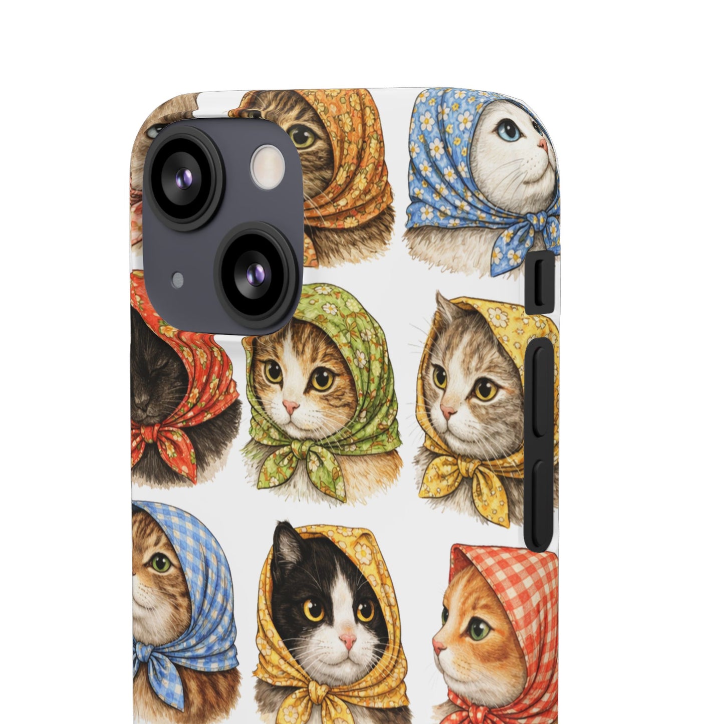 Babushka Cats Snap Phone Case