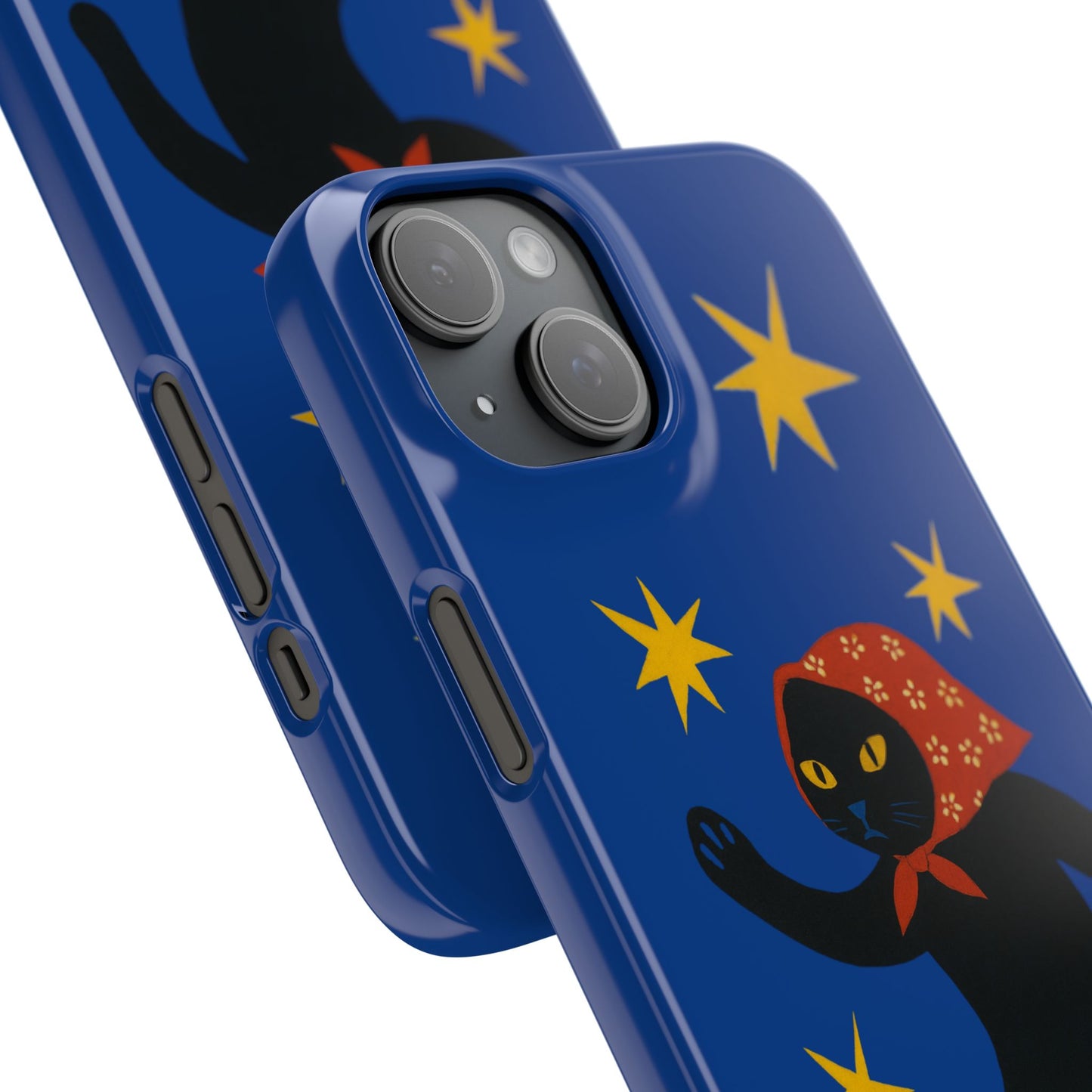 Babushka Cat x Matisse Style Snap Phone Case
