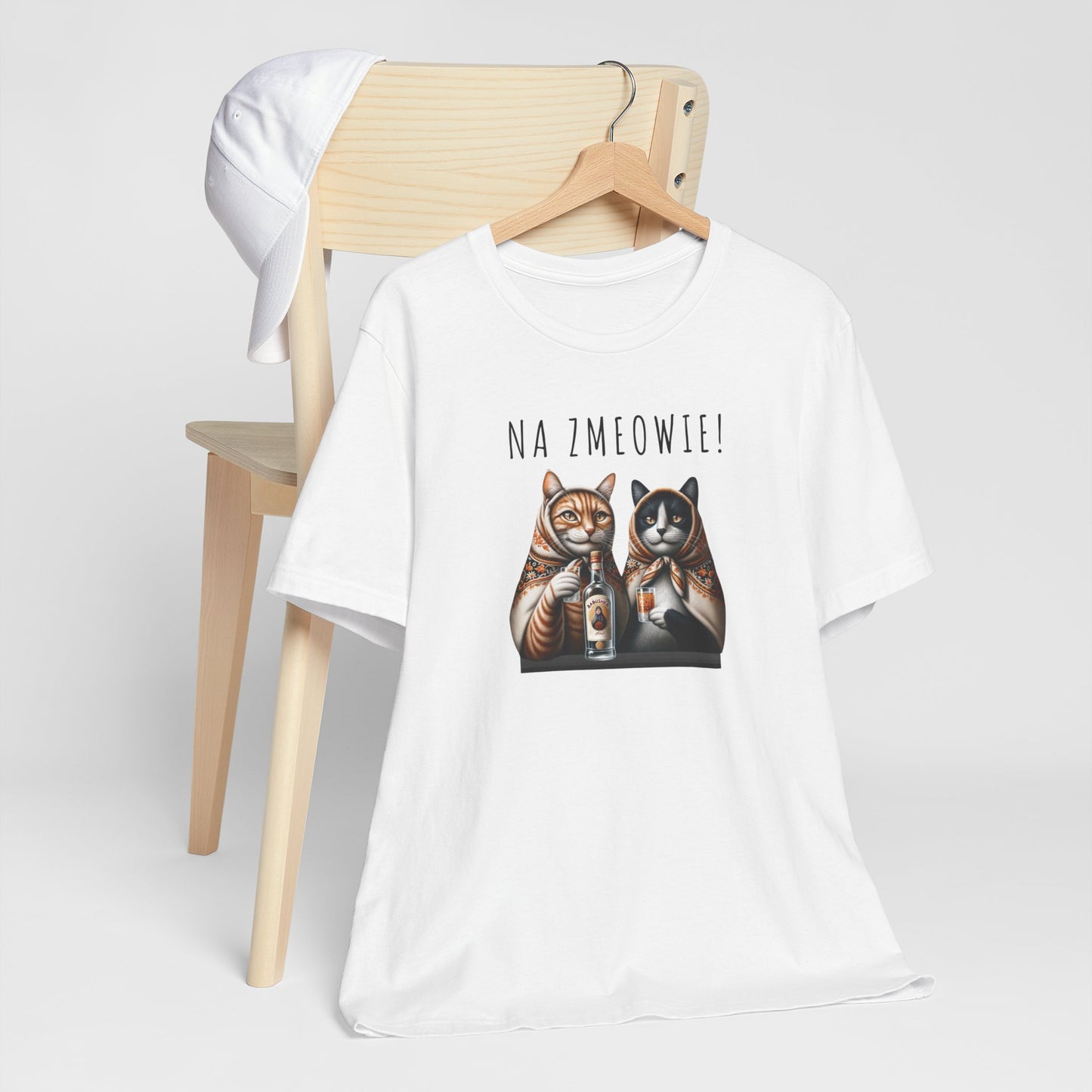 Na Zmeowoie Babushka Cats T-Shirt (Unisex)