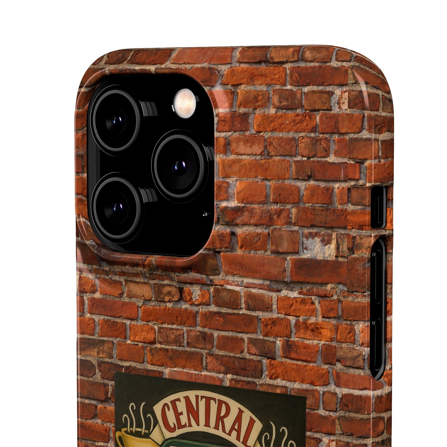 Babushka Cat Coffee Shop Snap Phone Case