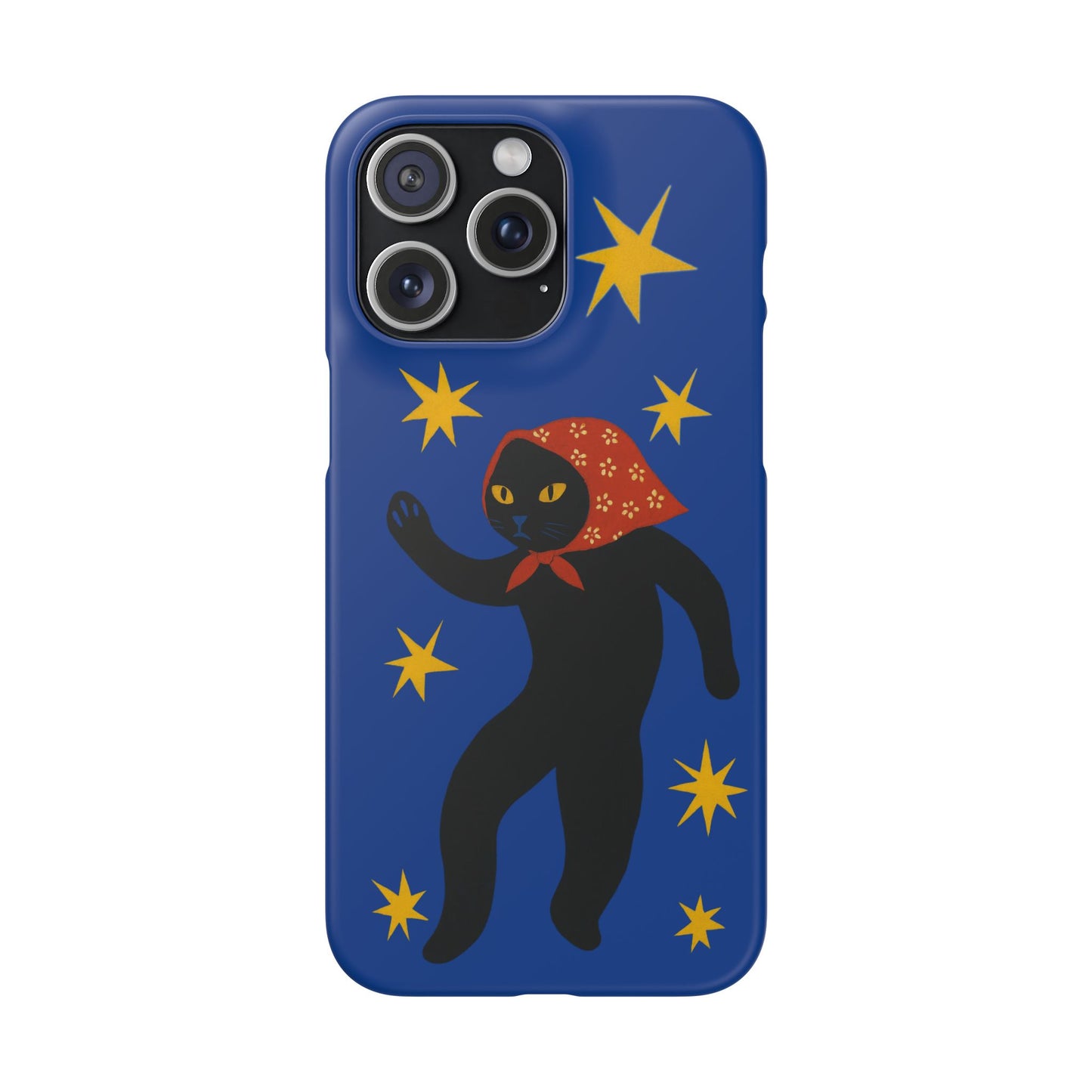 Babushka Cat x Matisse Style Snap Phone Case