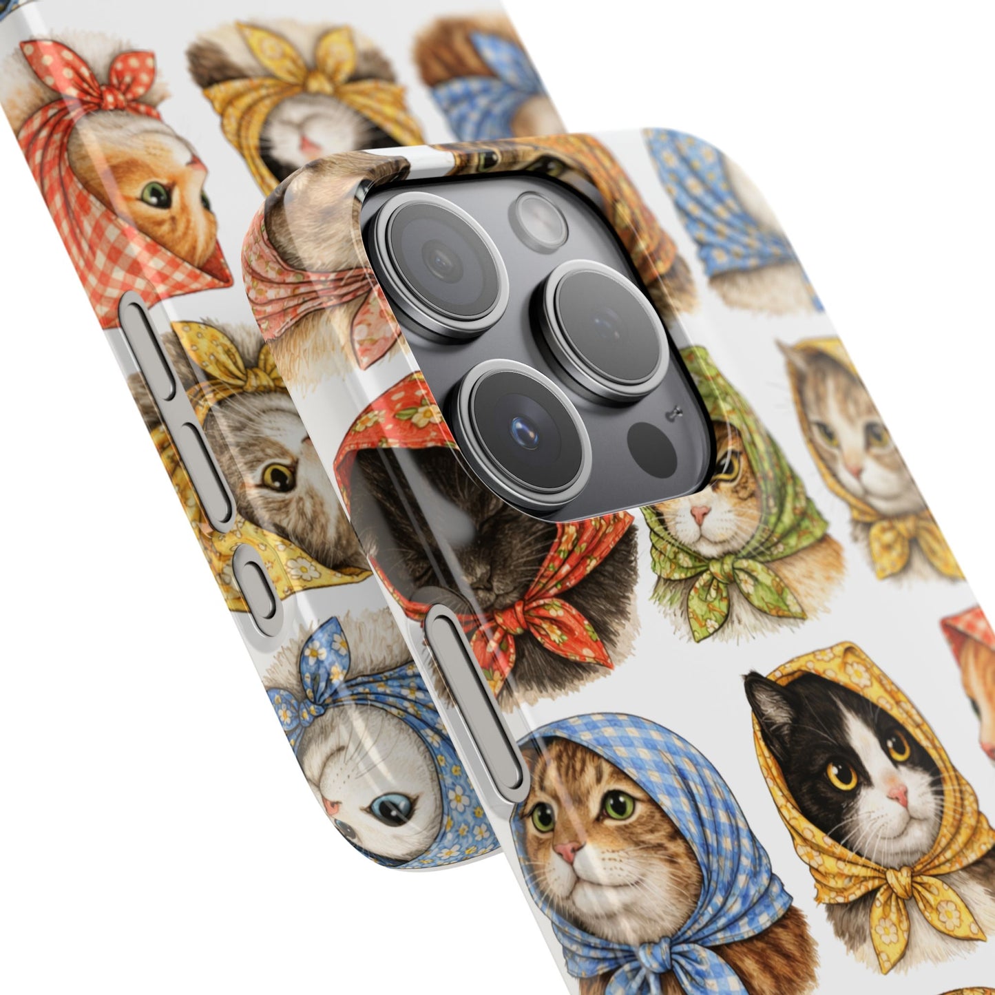 Babushka Cats Snap Phone Case